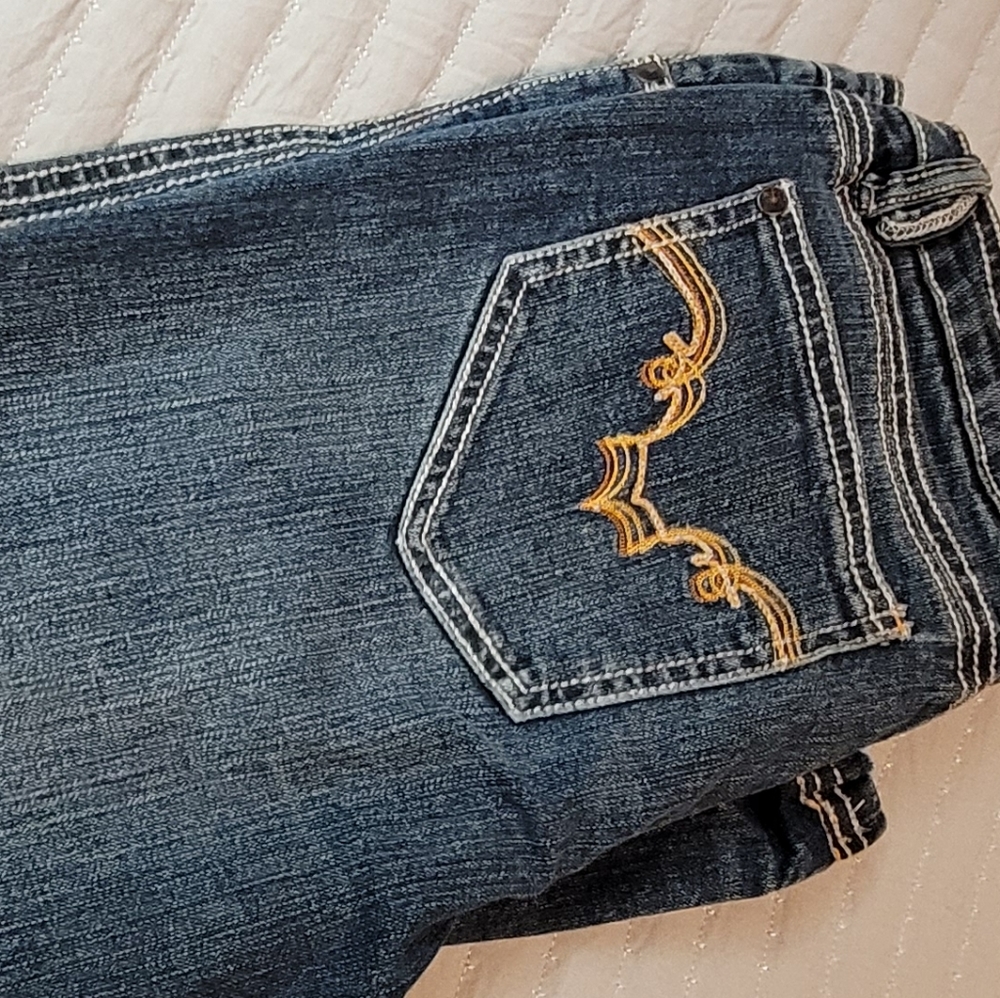Mossimo blue jeans size 7 gently used